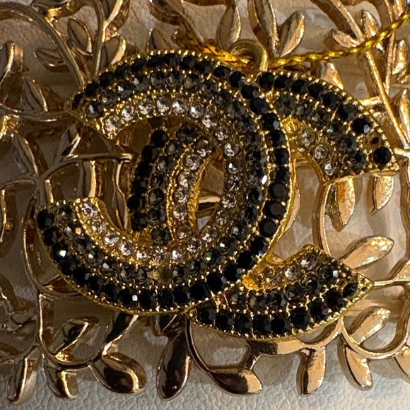 fashion Repurpose Jewelry - Chic Black and Gold Bracelet SAVED FOR MIRABELLA